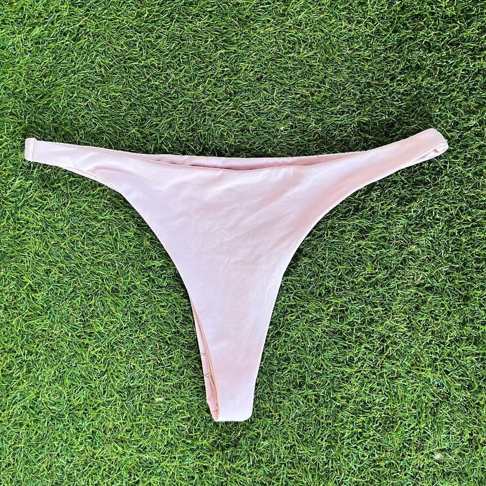 Toast Swim Signature Skimpy Bikini Bottom - Light Pink